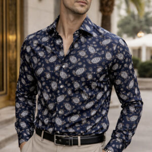 Chemise Midnight — imprimé cachemire — Chemises — Ted Lapidus